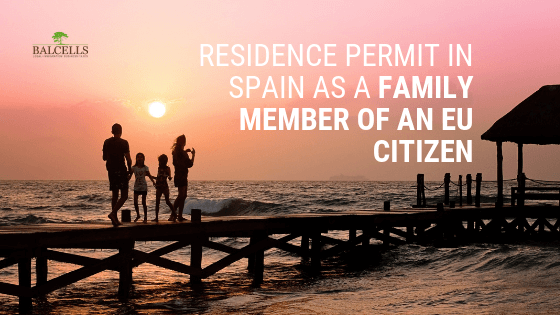 residence permit family member of a EU citizen