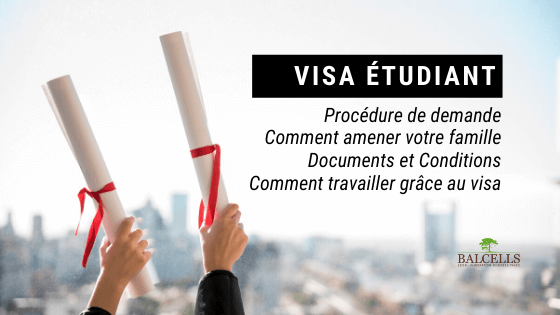 visa d'etudiant en Espagne, guide complet